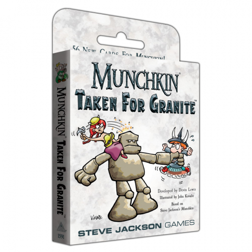 Munchkin: Taken for Granite (Exp.) i gruppen SÄLLSKAPSSPEL / Expansioner hos Spelexperten (SJG1591)