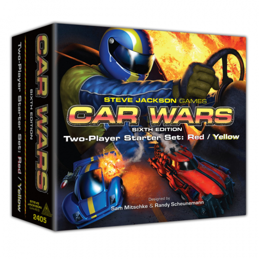 Car Wars: Two-Player Starter Set - Red/Yellow i gruppen SÄLLSKAPSSPEL hos Spelexperten (SJG2405)