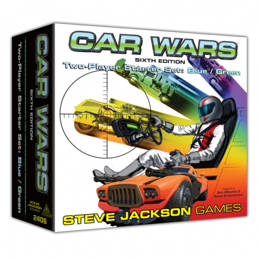 Car Wars: Two-Player Starter Set - Blue/Green i gruppen SÄLLSKAPSSPEL / Strategispel hos Spelexperten (SJG2406)
