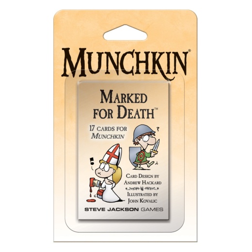 Munchkin: Marked for Death (Exp.) i gruppen SÄLLSKAPSSPEL / Expansioner hos Spelexperten (SJG4210)