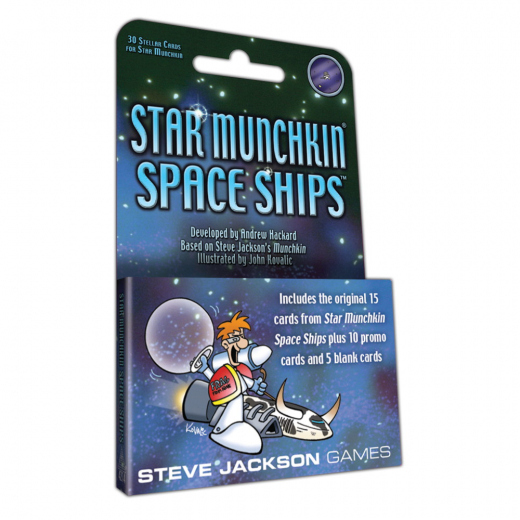 Star Munchkin 3: Space Ships (Exp.) i gruppen SÄLLSKAPSSPEL / Expansioner hos Spelexperten (SJG4214)
