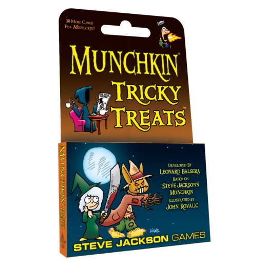 Munchkin: Tricky Treats (Exp.) i gruppen SÄLLSKAPSSPEL / Expansioner hos Spelexperten (SJG4218)