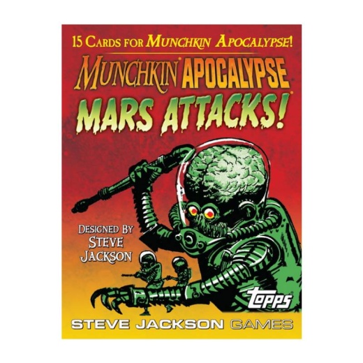 Munchkin Apocalypse: Mars Attacks! (Exp.) i gruppen SÄLLSKAPSSPEL / Expansioner hos Spelexperten (SJG4236)