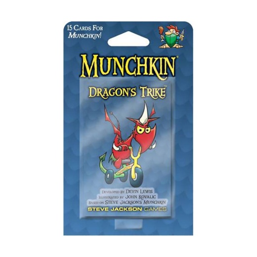 Munchkin: Dragon's Trike (Exp.) i gruppen SÄLLSKAPSSPEL / Expansioner hos Spelexperten (SJG4251)