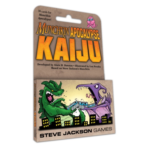 Munchkin Apocalypse: Kaiju (Exp.) i gruppen SÄLLSKAPSSPEL hos Spelexperten (SJG4270)