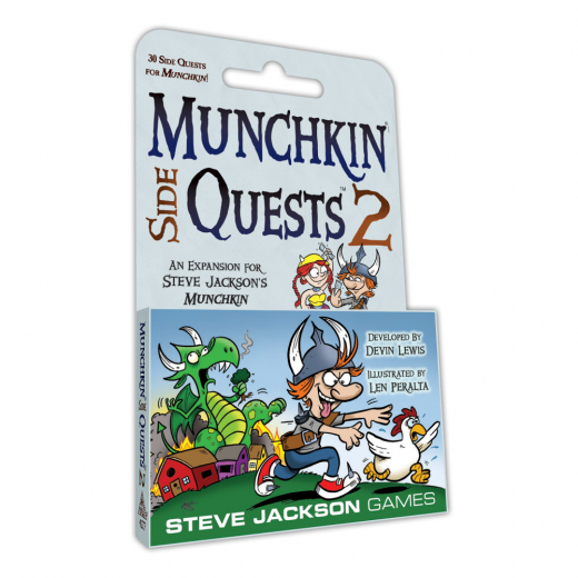 Munchkin Side Quests 2 (Exp.) i gruppen SÄLLSKAPSSPEL / Expansioner hos Spelexperten (SJG4277)