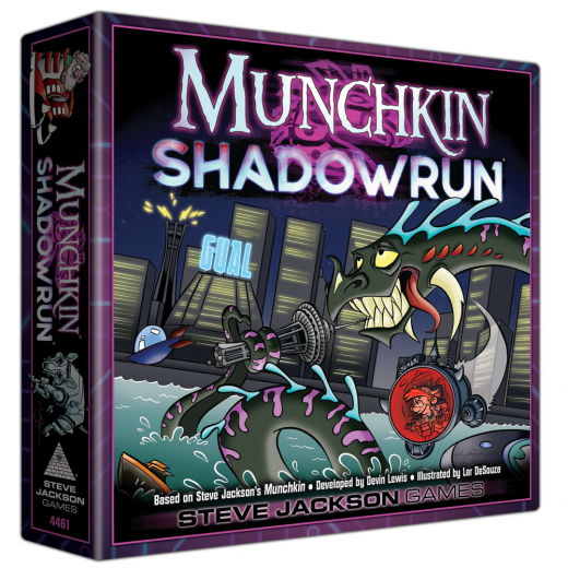 Munchkin Shadowrun i gruppen SÄLLSKAPSSPEL / Spelserier / Munchkin hos Spelexperten (SJG4461)
