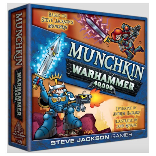 Munchkin Warhammer 40,000 i gruppen SÄLLSKAPSSPEL / Kortspel hos Spelexperten (SJG4481)