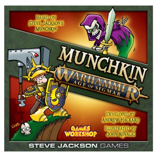 Munchkin Warhammer: Age of Sigmar i gruppen SÄLLSKAPSSPEL / Spelserier / Munchkin hos Spelexperten (SJG4484)