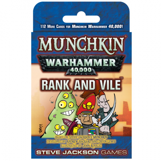 Munchkin Warhammer 40,000: Rank and Vile (Exp.) i gruppen SÄLLSKAPSSPEL / Expansioner hos Spelexperten (SJG4489)