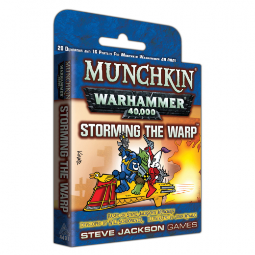 Munchkin Warhammer 40,000: Storming the Warp (Exp.) i gruppen SÄLLSKAPSSPEL / Expansioner hos Spelexperten (SJG4491)