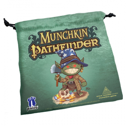 Dice Bag - Munchkin Pathfinder i gruppen SÄLLSKAPSSPEL / Tillbehör / Tärningar & tillbehör hos Spelexperten (SJG5220)