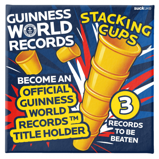Guinness World Records - Stacking Cups i gruppen LEKSAKER / Roliga prylar hos Spelexperten (SKGWRKIT02)
