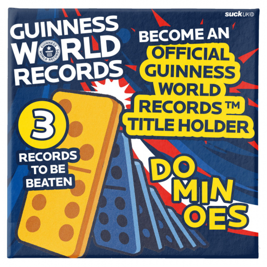 Guinness World Records - Dominoes i gruppen LEKSAKER / Roliga prylar hos Spelexperten (SKGWRKIT06)