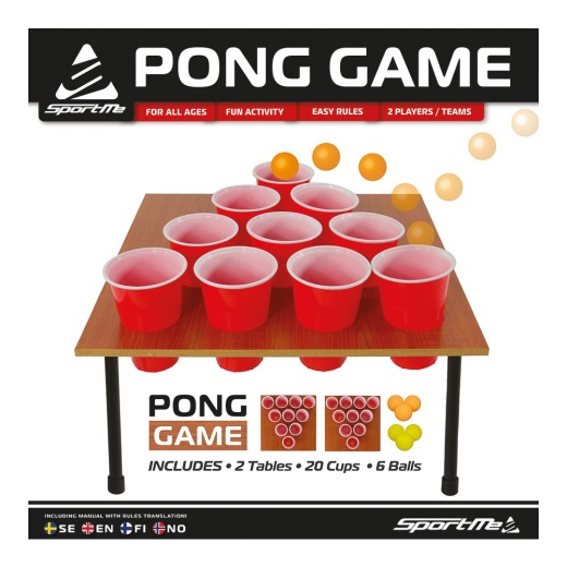 Pong Game i gruppen UTOMHUSSPEL / Övriga hos Spelexperten (SM-7285)