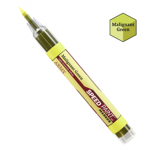 Army Painter: Speedpaint Marker - Malignant Green i gruppen Nyheter hos Spelexperten (SM1041)