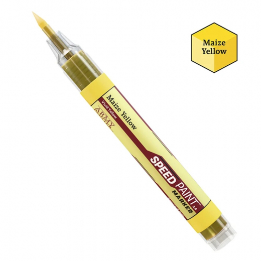 Army Painter: Speedpaint Marker - Maize Yellow i gruppen SÄLLSKAPSSPEL / Tillbehör / Övriga hos Spelexperten (SM1052)