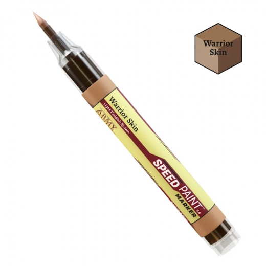 Army Painter: Speedpaint Marker - Warrior Skin i gruppen SÄLLSKAPSSPEL / Tillbehör / Övriga hos Spelexperten (SM1055)