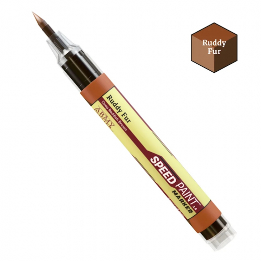 Army Painter: Speedpaint Marker - Ruddy Fur i gruppen SÄLLSKAPSSPEL / Tillbehör / Övriga hos Spelexperten (SM1056)