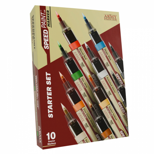 Army Painter: Speedpaint Marker – Starter Set i gruppen SÄLLSKAPSSPEL / Tillbehör / Övriga hos Spelexperten (SM8001)
