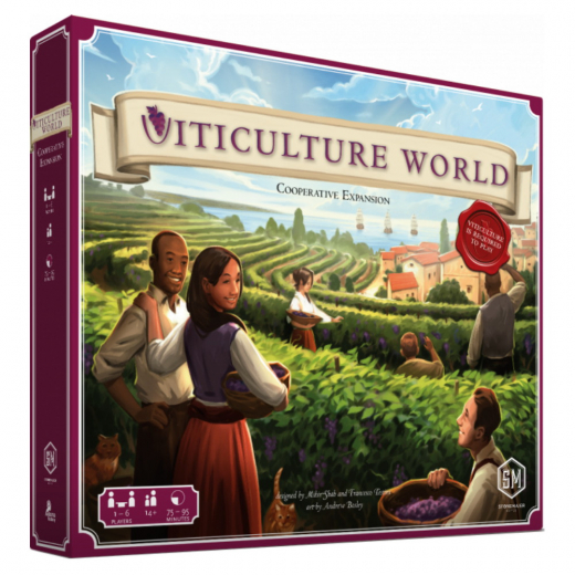 Viticulture World: Cooperative Expansion i gruppen SÄLLSKAPSSPEL / Expansioner hos Spelexperten (STM110)