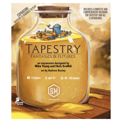 Tapestry: Fantasies & Futures (Exp.) i gruppen SÄLLSKAPSSPEL / Expansioner hos Spelexperten (STM153)