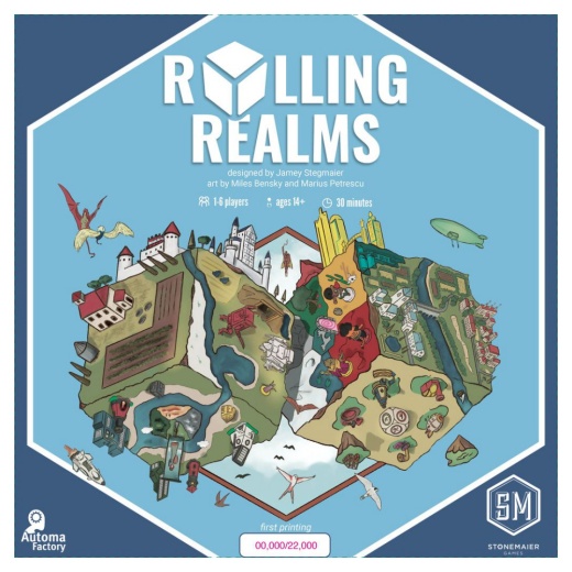 Rolling Realms i gruppen SÄLLSKAPSSPEL / Strategispel hos Spelexperten (STM450)