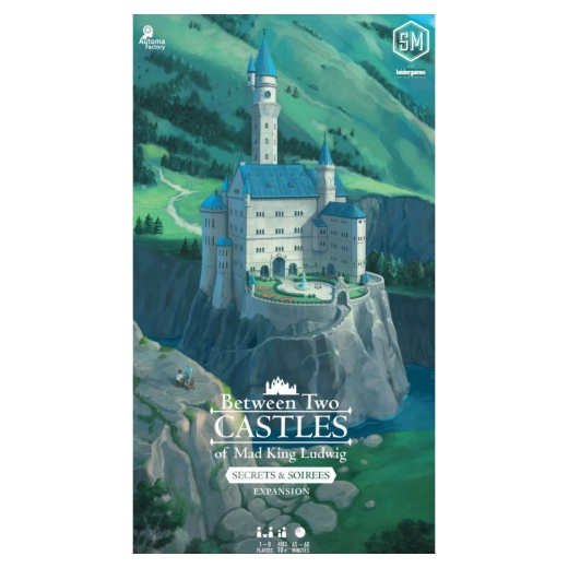 Between Two Castles of Mad King Ludwig: Secrets & Soirees (Exp.) i gruppen SÄLLSKAPSSPEL / Strategispel hos Spelexperten (STM507)