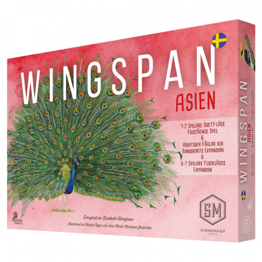Wingspan: Asien (Swe) i gruppen SÄLLSKAPSSPEL / Strategispel hos Spelexperten (STM906SE)