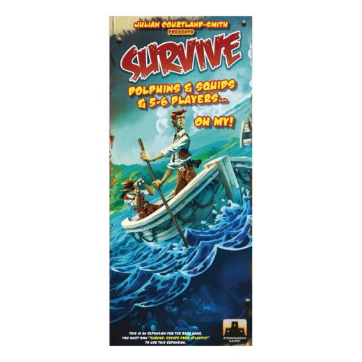 Survive: Dolphins & Squids & 5-6 Players...Oh My! (Exp). i gruppen SÄLLSKAPSSPEL / Expansioner hos Spelexperten (STR3005)