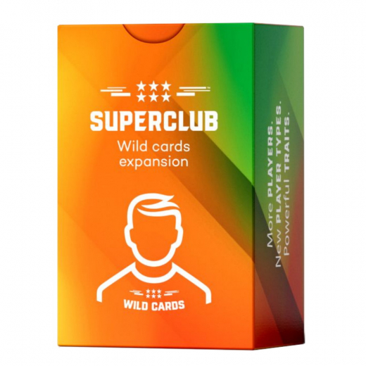 Superclub: Wild Cards Expansion i gruppen SÄLLSKAPSSPEL / Expansioner hos Spelexperten (SUP9047)