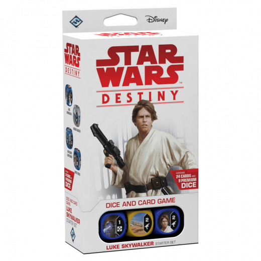 Star Wars: Destiny - Luke Skywalker Starter Set i gruppen SÄLLSKAPSSPEL / Strategispel hos Spelexperten (SWD10)