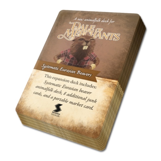 Dale of Merchants: Beaver Expansion i gruppen SÄLLSKAPSSPEL / Expansioner hos Spelexperten (SWG160301)