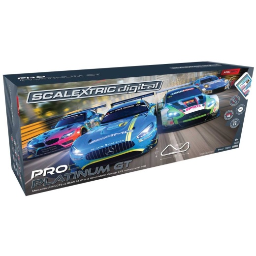 Scalextric Digital 1:32 - ARC PRO Digital Platinum GT Set i gruppen  hos Spelexperten (SX-C1374)