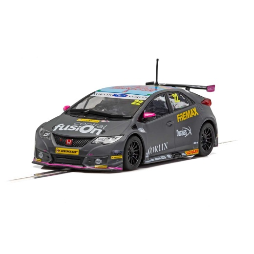 Scalextric 1:32 - Honda Civic Type R BTCC 2018 - Chris Smiley i gruppen  hos Spelexperten (SX-C4015)