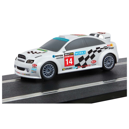 Scalextric 1:32 - Start Rally Car - Team Modified i gruppen LEKSAKER / Scalextric bilbana / Bilar 1:32 hos Spelexperten (SX-C4116)