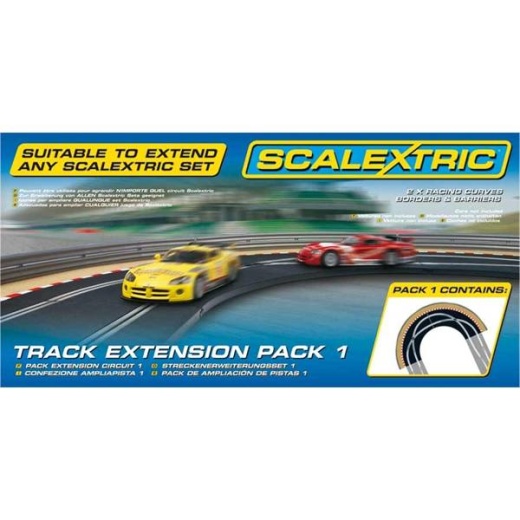Scalextric Track Extension Pack 1 i gruppen LEKSAKER / Scalextric bilbana / Utbyggnadsset hos Spelexperten (SX-C8510)