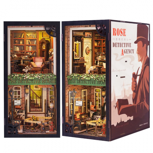 Book Nook: Rose Detective Agency i gruppen PUSSEL / Book Nook hos Spelexperten (SZ02)