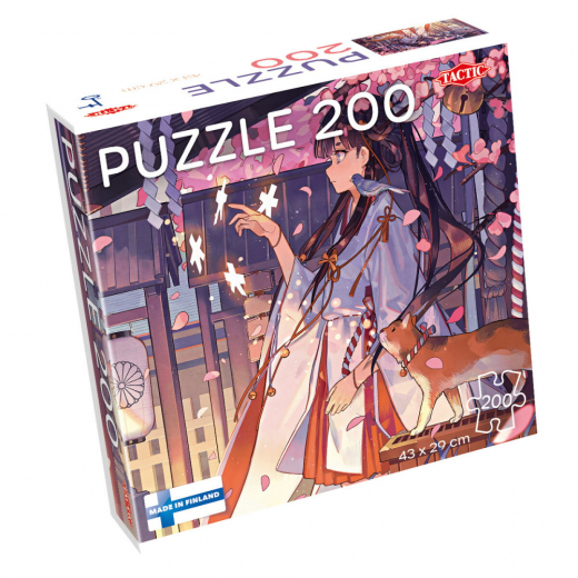Tactic Pussel: Anime Tjej 200 Bitar i gruppen PUSSEL / Tactic hos Spelexperten (T-60674)