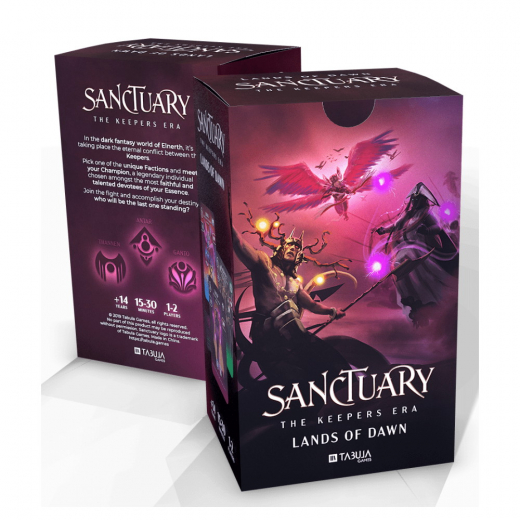 Sanctuary: The Keepers Era - Lands of Dawn i gruppen SÄLLSKAPSSPEL / Kortspel hos Spelexperten (TBG0501)