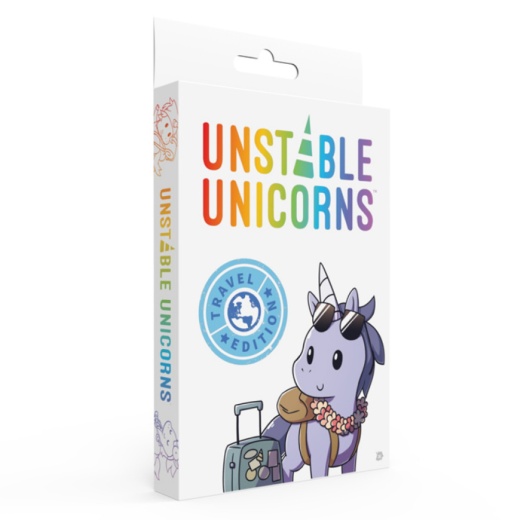 Unstable Unicorns: Travel Edition i gruppen SÄLLSKAPSSPEL / Kortspel hos Spelexperten (TEE4995)