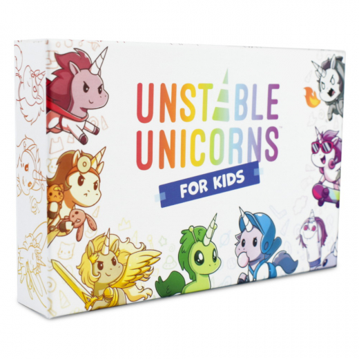 Unstable Unicorns For Kids (Eng) i gruppen SÄLLSKAPSSPEL / Familjespel hos Spelexperten (TEE6063)