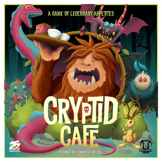Cryptid Cafe i gruppen SÄLLSKAPSSPEL / Strategispel hos Spelexperten (TFC24000)