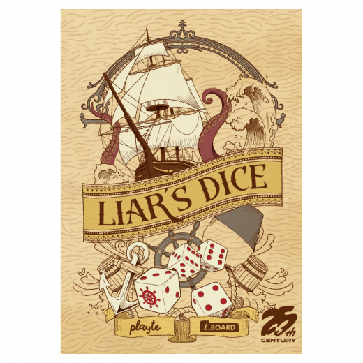 Liar's Dice i gruppen SÄLLSKAPSSPEL / Strategispel hos Spelexperten (TFC77000)
