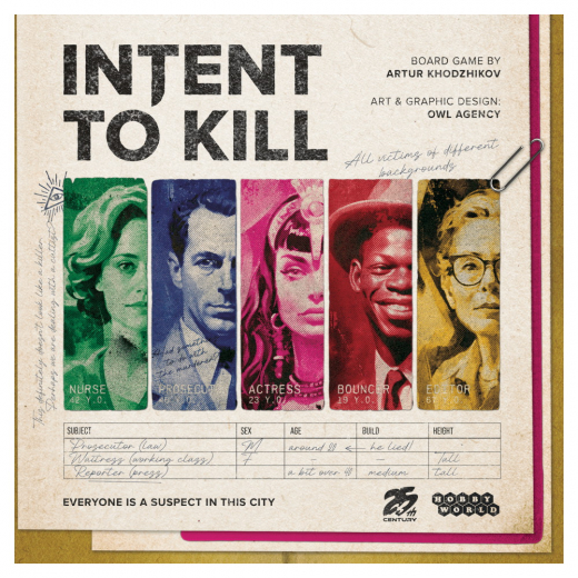 Intent to Kill i gruppen SÄLLSKAPSSPEL / Strategispel hos Spelexperten (TFC82000)