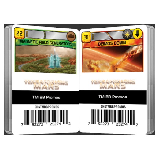 Terraforming Mars: Big Box Promos (Exp.) (Swe) i gruppen SÄLLSKAPSSPEL hos Spelexperten (TMtempPRO)