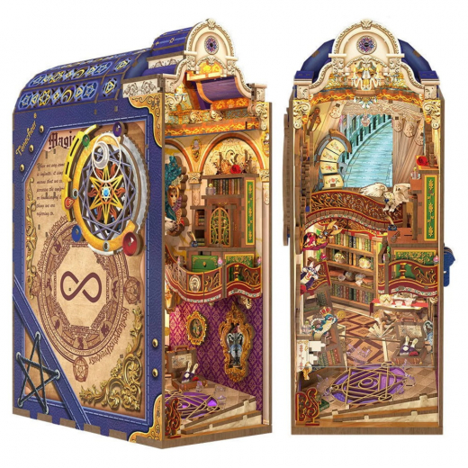 Toonecheer Book Nook - Magical Library i gruppen PUSSEL / Book Nook hos Spelexperten (TQ134)