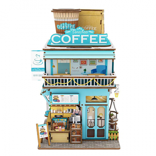 Tonecheer Book Nook - Cape Coffee Shop i gruppen PUSSEL / Modellbyggen hos Spelexperten (TQ181)