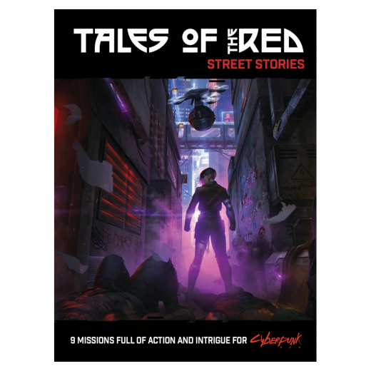 Cyberpunk Red RPG: Tales of the Red: Street Stories i gruppen SÄLLSKAPSSPEL / Rollspel / Cyberpunk Red RPG hos Spelexperten (TRGCR3051)