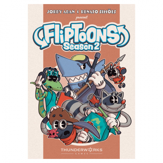 FlipToons: Season 2 i gruppen SÄLLSKAPSSPEL / Kortspel hos Spelexperten (TWK1252)